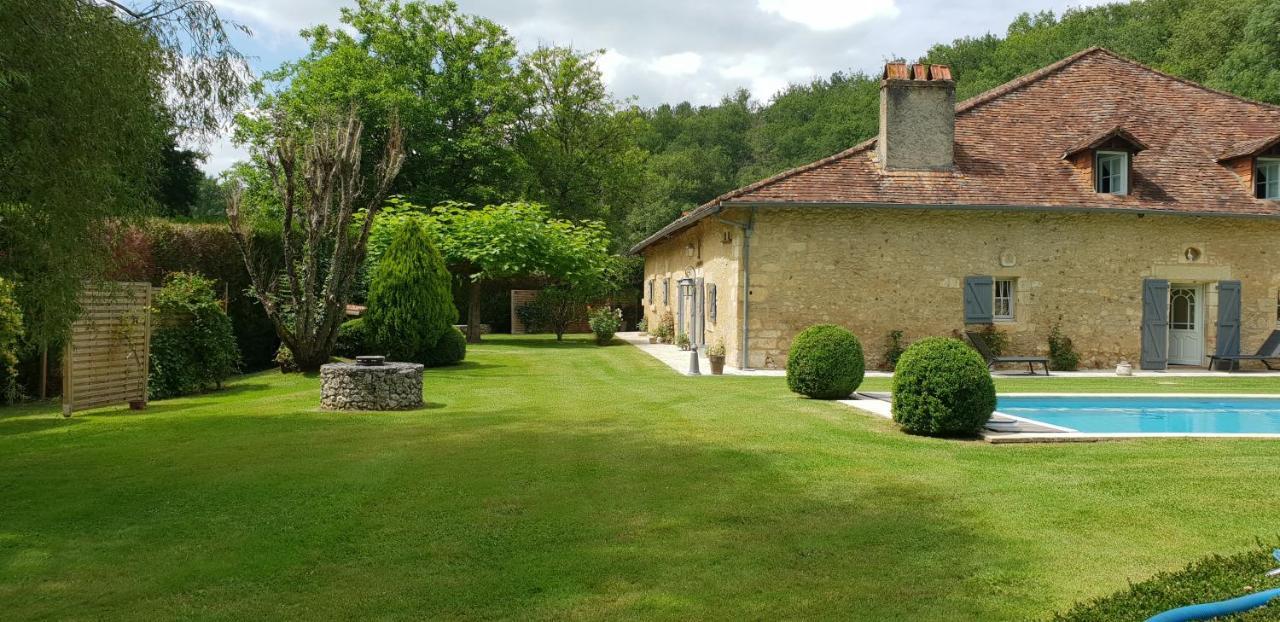 Le Domaine De Merlande -Demeure De Charme Avec Piscine La Lande (Dordogne) Exterior photo